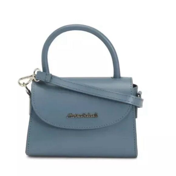 MARINA GALANTI NEW Made In Italy Leather Mini Crossbody Bag - Picture 1 of 9
